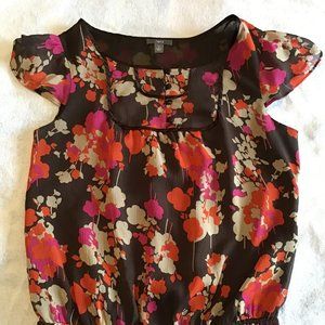 Apt. 9 Floral Blouse, Sz. S
